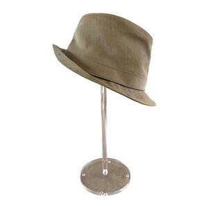 Anoma 100% Cotton Fedora Tan/Khaki Hat  - Size S/M